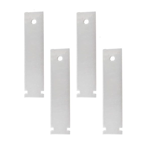 4 Pack Quick Replacement Dryer Glides Set High Durability Low Noise Plastic