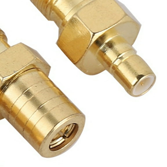 4,Pack RF Adapters: SMB To SMA Coaxial Connectors, <span Style="background:red"></span> Plated, Durable  Reliable