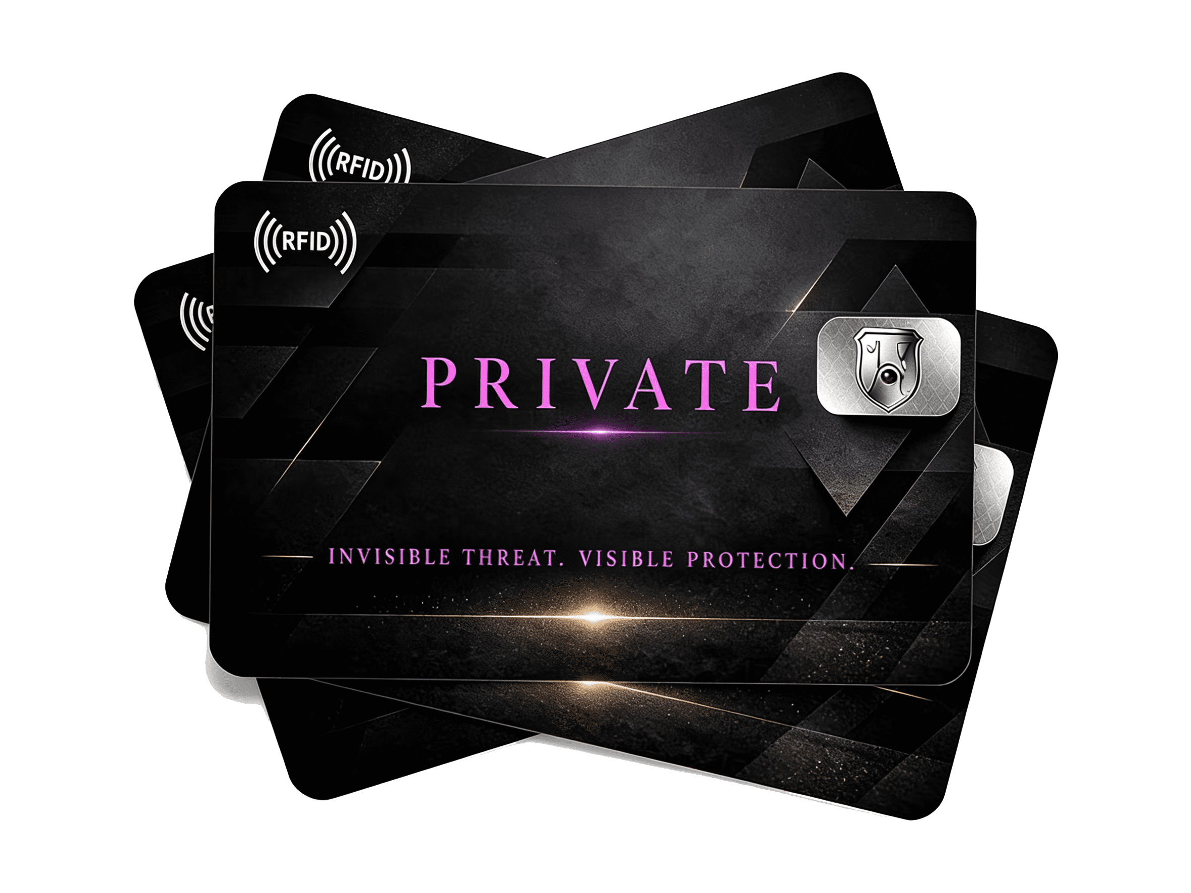 4-Pack RFID & NFC Blocking Cards for Wallet, Credit & Debit Card ...