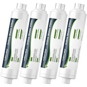 4 Pack RV Inline Water Filter, NSF/ANSI Certified Garden Hose Filter with KDF for Marine, Camping, Garden, Bathtub Use, Reduces Heavy Metals, Sediment and Odor, Fits Standard 3/4" Garden Hose Thread