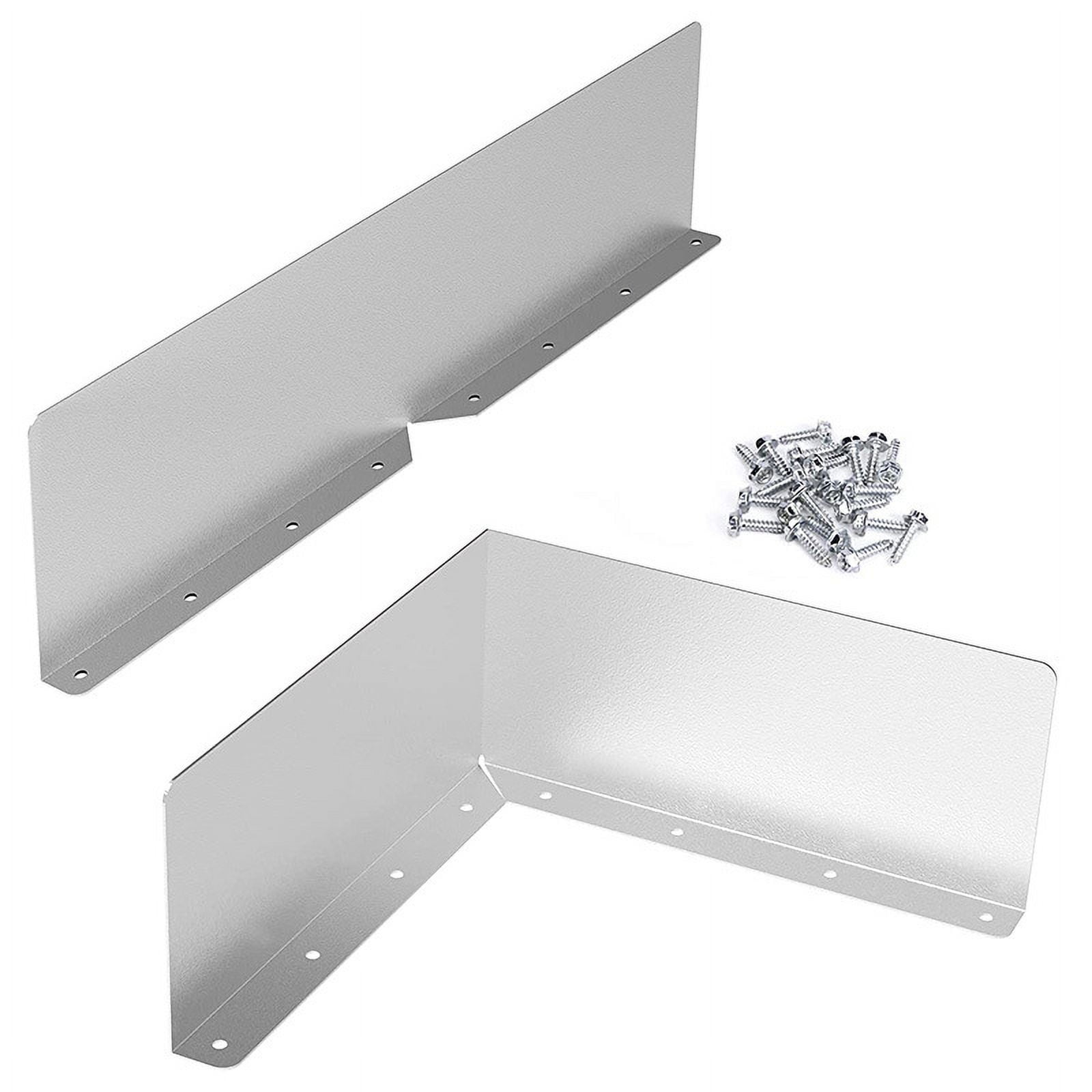 4 Pack Rain Gutter Gutter Splash Guards for House Roof Corner Diverter