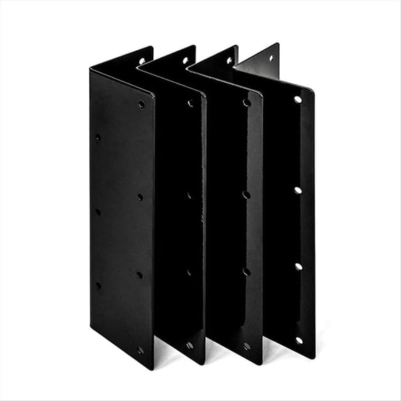 4Pack Raised Garden Bed Corner Brackets With Wood Screws, for 2024 Inch Vegetable Planter Boxes