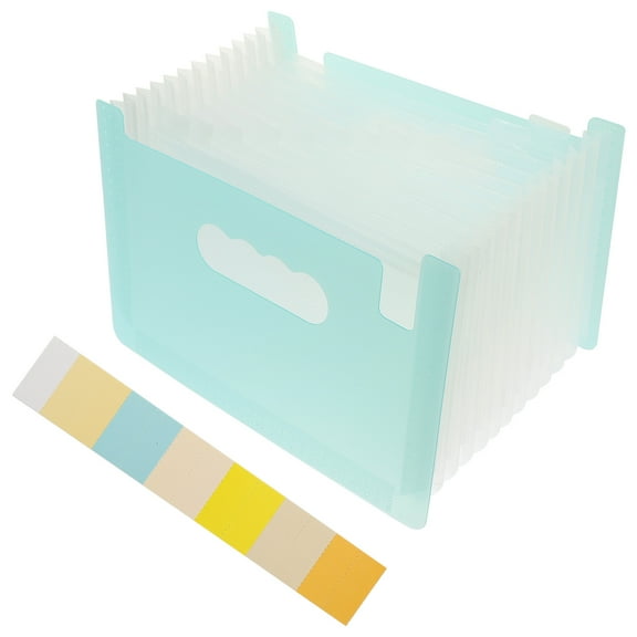 CIMAXIC Sky Multi-Function Receipt Organizer - Portable Document Holder for Office Use, 4 Pieces Set