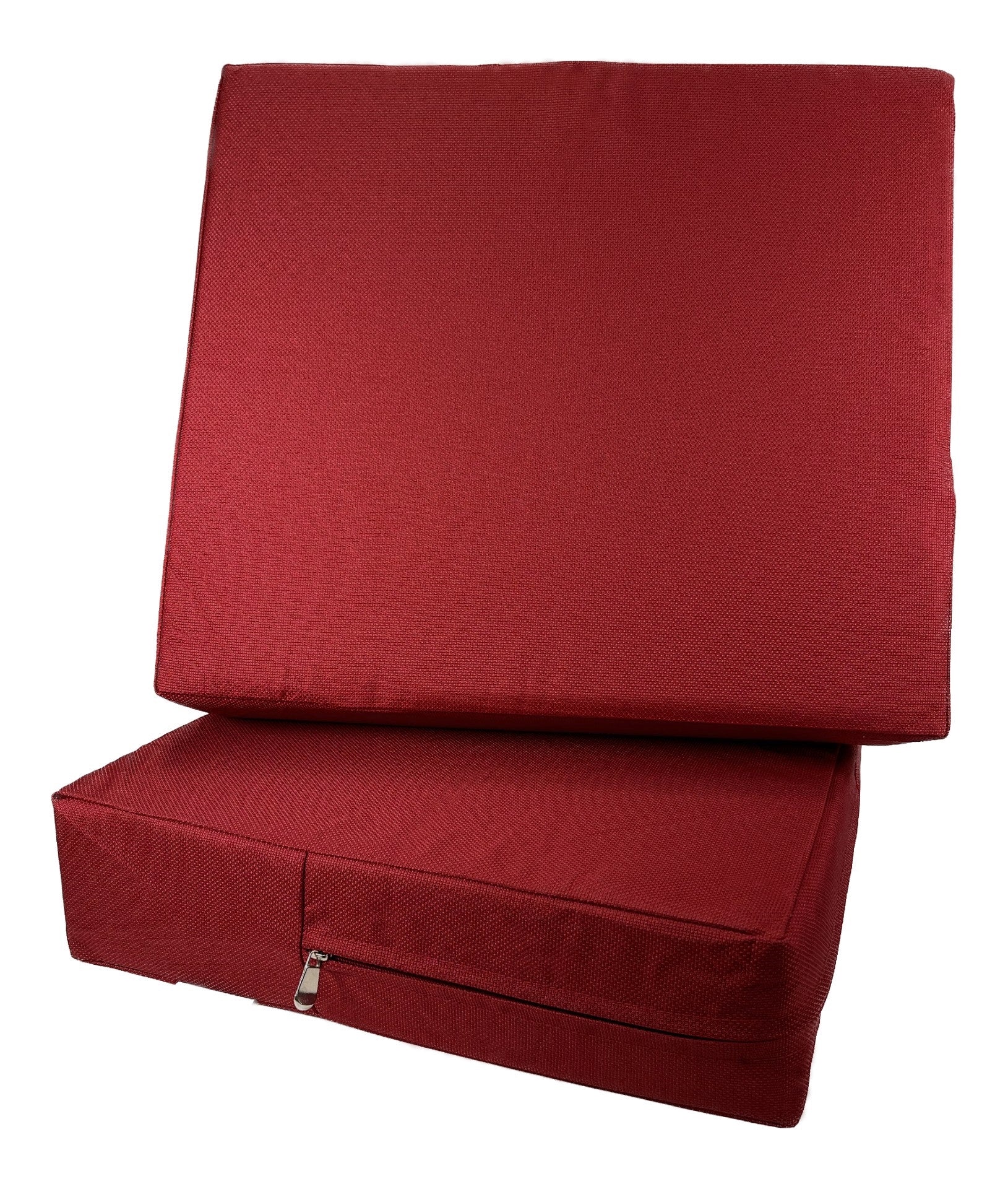4 Pack Red Waterresistant Covers 24"x22"x4" for Outdoor Deep Seat Cushions