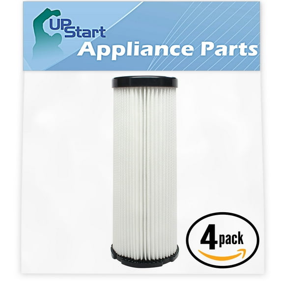 4-Pack Replacement Dirt Devil F1 Vacuum HEPA Filter - Compatible Dirt Devil 3JC0280000, F1 HEPA Filter