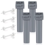 4-Pack Replacement Filter Kit for SoClean 2 Machine SC1200, Includes 4 Cartridge Filters & 4 Check Valves