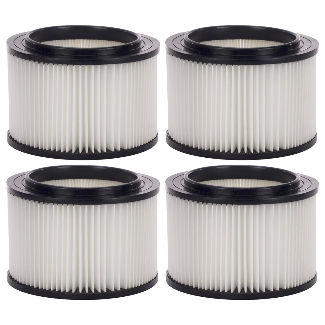 2 Pack Replacement Filters 9-17810 Compatible with Shop Vac Craftsman  17810, Fits 3 to 4 Gallon Wet/Dry Vacs