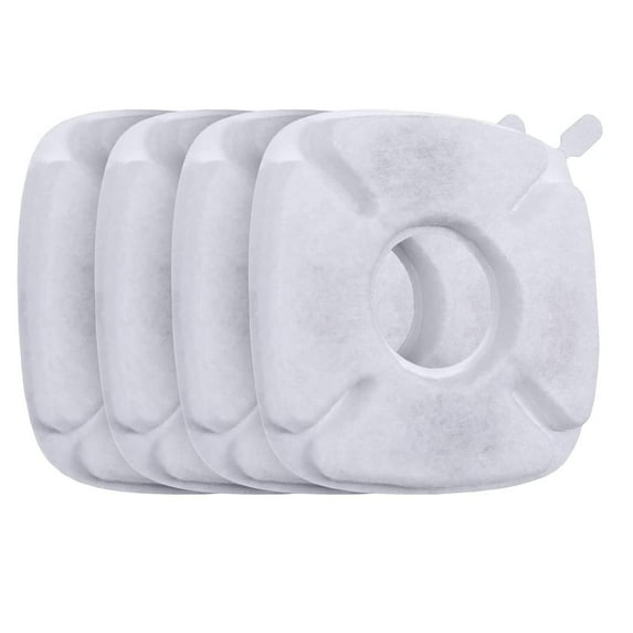 4 Pack Replacement Filtersfor 95oz and 67oz Automatic Pet Fountain Cat Water Fountain Dog Water Dispenser(NO.860)