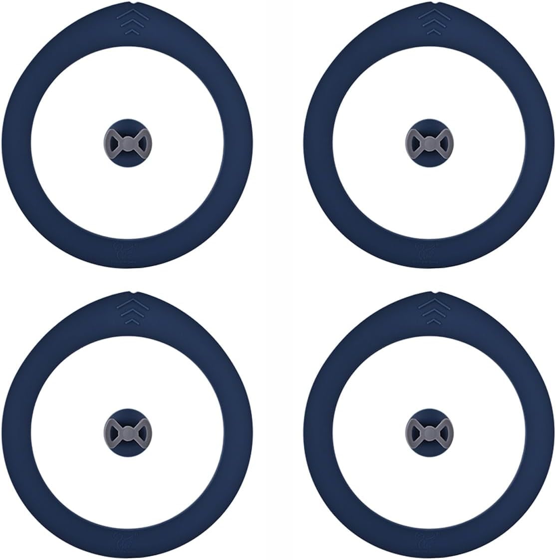 4 Pack Replacement Lids for Pyrex 7201PC 4 Cup and 7402PC 6/7 Cup Glass Containers Mixing Bowl