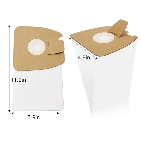 4 Pack Replacement Mm Vacuum Bags For Eureka Style Mm For Mighty Mite 3670 60295A 60295 Fangkenuo