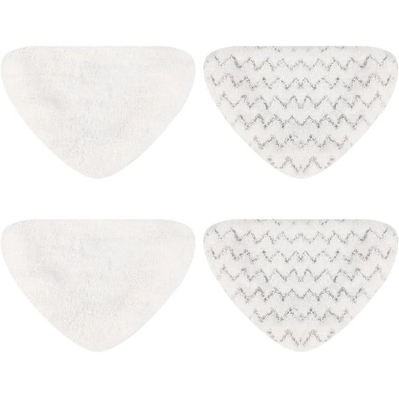 4 Pack Replacement Pads for Bissell PowerEdge and PowerForce Lift-Off Steam Mop 2078, 2165, 20781 Series, Bissel Poweredge Liftoff Pads