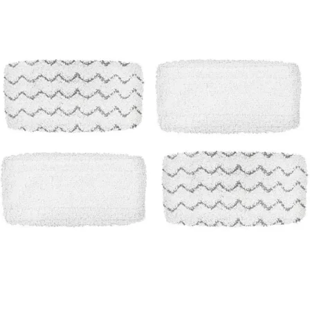 4 Pack Replacement Pads for Bissell PowerFresh Steam Mop 2747A,1252,1132,1543,1632,1652,Steam Mop Pads for Hard Floor