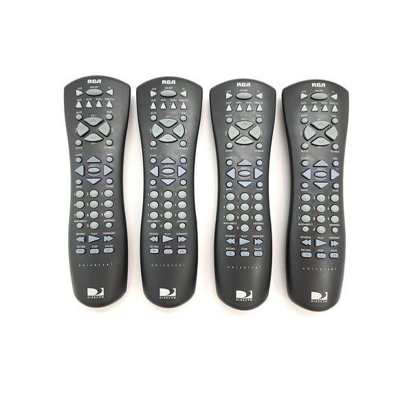 (4 Pack) Replacement RCA RCR160SBM1 Remote Control for RCA Receivers