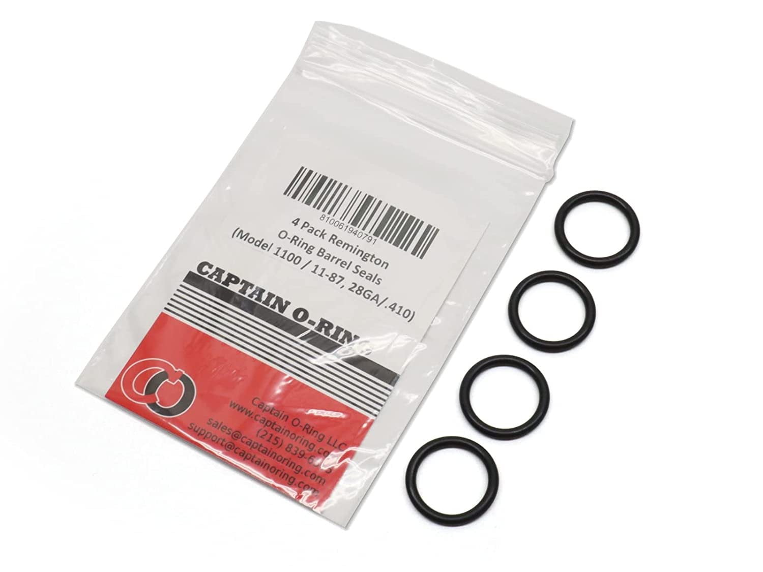 4 Pack Replacement Remington ORing Barrel Seals [OEM Spec] Model 1100/