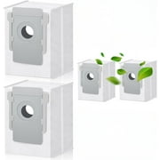 4 Pack Replacement Roomba Vacuum Bags, Compatible with iRobot Roomba i2/i3/i3+/i4/i4+/i6/i6+/i7/i7+/i7plus/i8++/E5/E6/E7 Series Automatic Dirt Disposal Bags