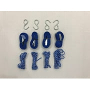 4-Pack Replacement Tie-down Rope, Hook and Strap Kit