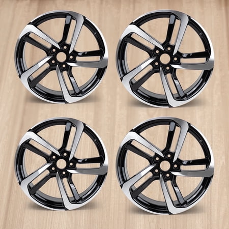 4-Pack Replacement Wheel Rim 19"x8.5" Aluminum Wheel for Honda Accord 2018-2022, Black