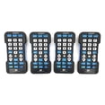 (4 Pack) Replacement Xfinity Comcast Remote Control Large Big Button ...