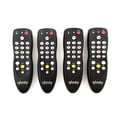 thumbnail image 1 of (4 Pack) Replacement Xfinity Comcast Remote Control for DTA Mini Receivers Black, 1 of 2