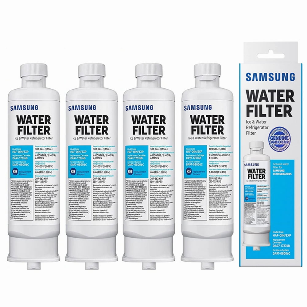 4Pack Replacement for DA9717376B HAFQIN/EXP Refrigerator Water