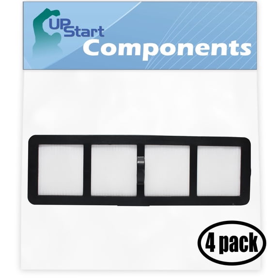 4-Pack Replacement for Eureka 69963 Vacuum HEPA Filter - Compatible with Eureka EF-6 HEPA Filter
