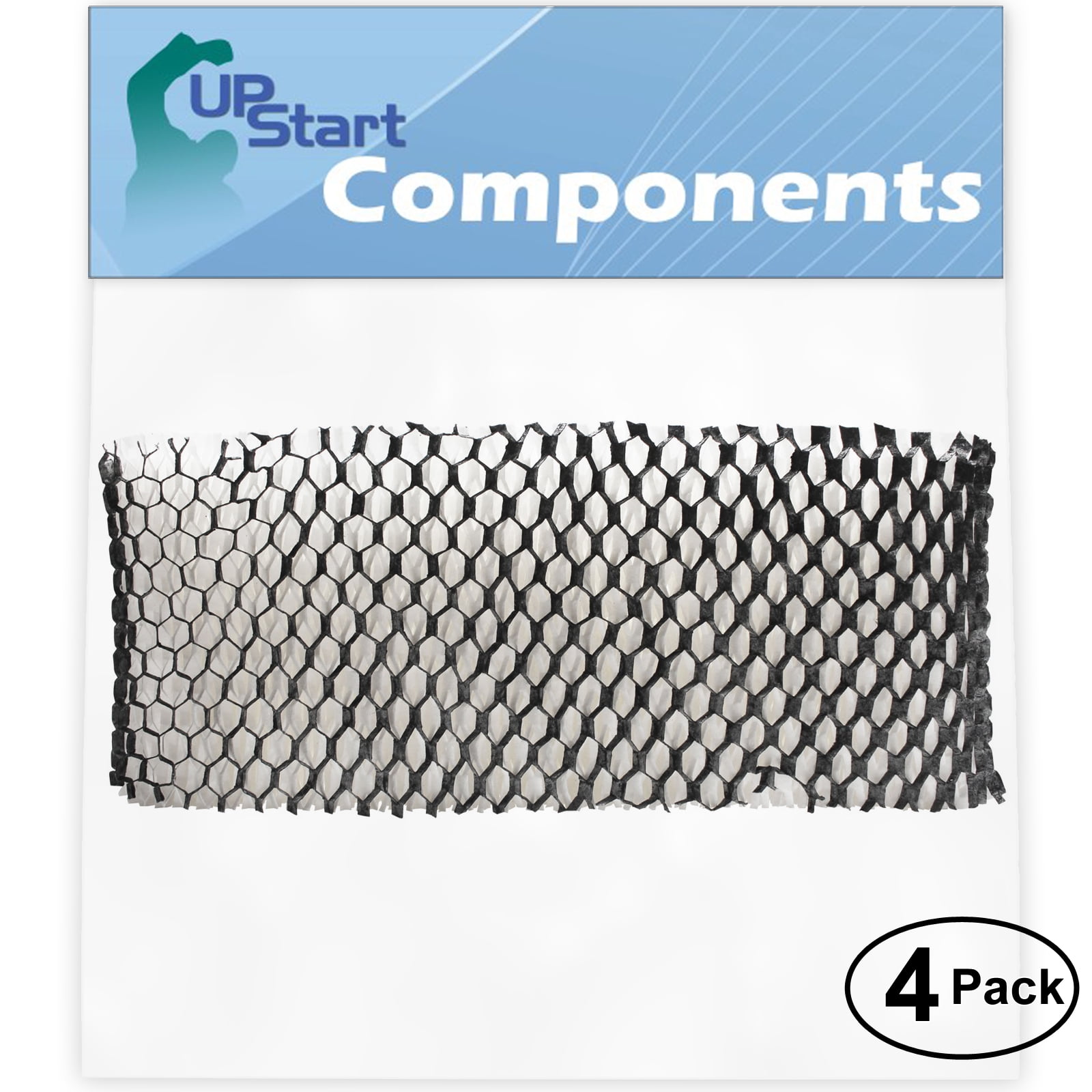 4-Pack Replacement for Sunbeam SCM1761 Humidifier Filter - Compatible with Sunbeam HWF62 Air Purifier Filter