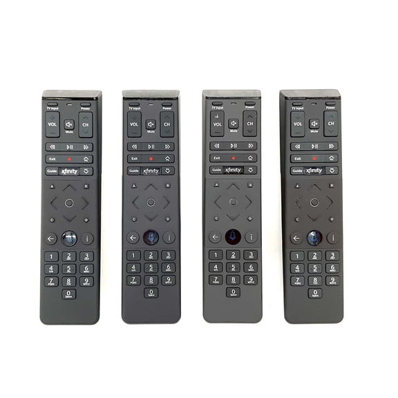 (4 Pack) Replacement for Xfinity Comcast Voice Remote Control XR15 for X1, Xi6, Xi5, XG2 Cable TV Boxes with Backlit Keypad