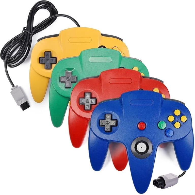 RetroFam, Wired Video Game Controller, 28oz, Yellow - Walmart.com