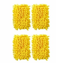 4 Pack Reusable Duster Refills For Hand Duster Short Handle Extendable Handle And Ceiling Fan Duster Super Extender, Electrostatic Microfiber Machine Washable Up To