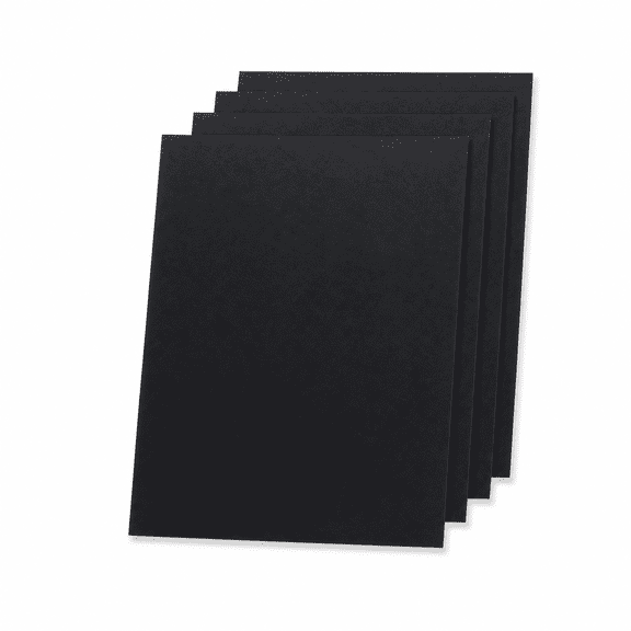 4 Pack Reusable Non-Stick Grill Mats, Black Heat Resistant Liners for Grill, Oven & Toaster, Washable Kitchen Sheets, 15.7"x23.6"