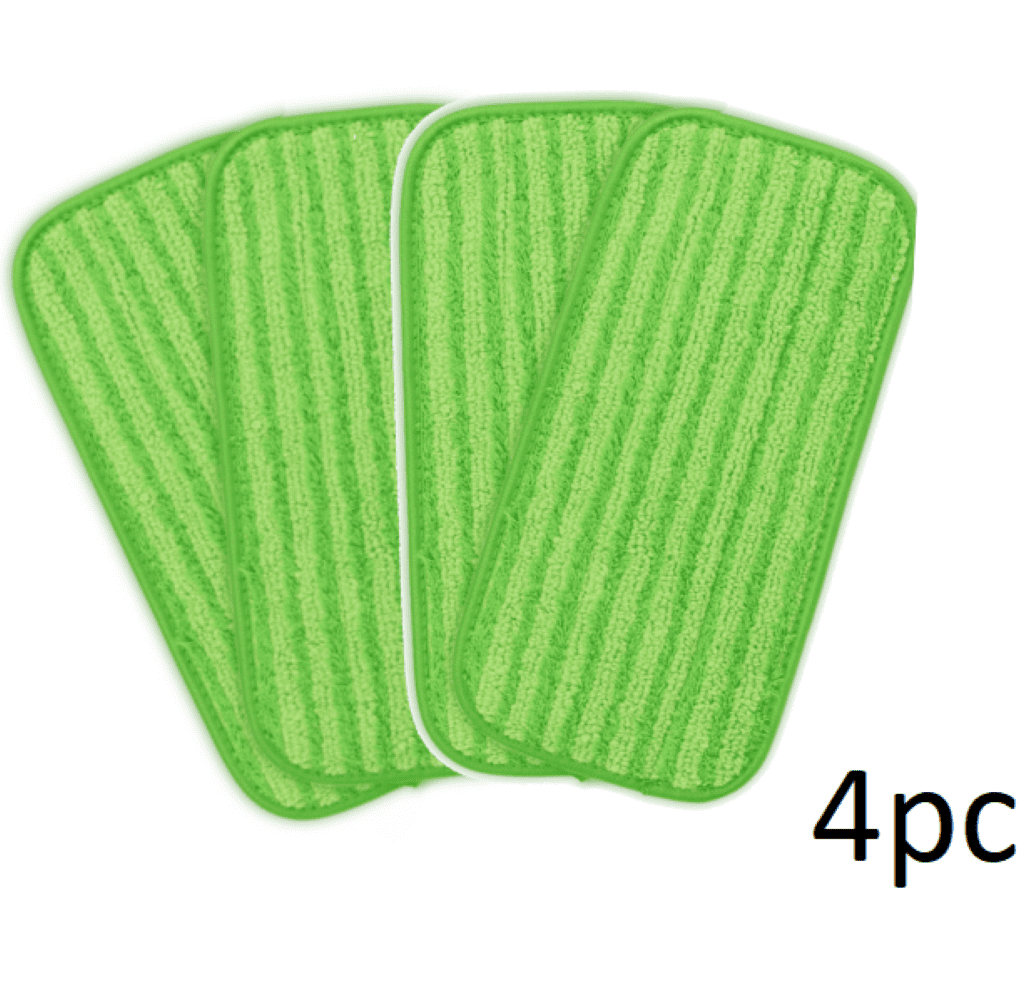 4 Pack Reusable Swiffer Wet Jet Refills Pads Great Value Mops Pads for