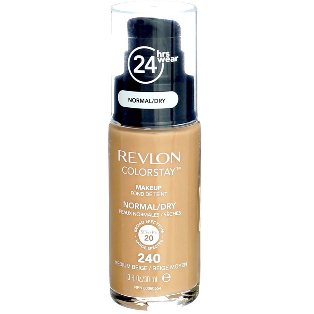 4 Pack - Revlon Colorstay for Normal/Dry Skin Makeup, Medium Beige 1 oz