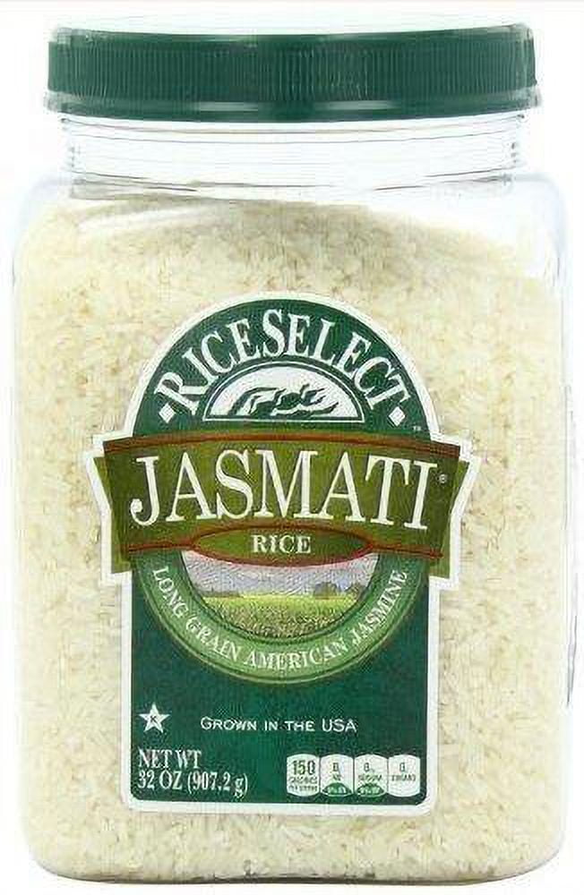 4 Pack : Riceselect Jasmati Rice, 32-ounce Jars