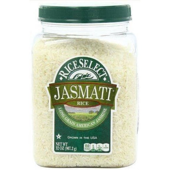 4 Pack : Riceselect Jasmati Rice, 32-ounce Jars