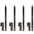 thumbnail image 1 of (4 Pack) Rimmel Professional Eyebrow Pencil Dark Brown 0.05 Ounces, 1 of 4