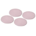 thumbnail image 1 of Uxcell 4 Pcs Polyester Round Bar Stool Covers Fit 11"- 14" Seat Cushions for Chairs Stool Slipcovers Pink, 1 of 6