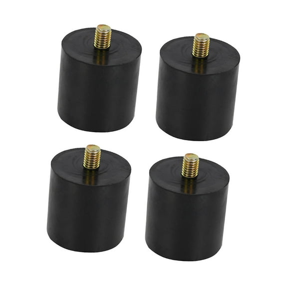 4 Pack Rubber Shock Absorber Isolators Columns Vibration Control Rubber ...