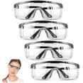 thumbnail image 1 of 4-Pack Safety Glasses - Anti-Fog, Scratch-Resistant Goggles for Walking, Jogging, Cycling, and Lab Work - Adjustable Fit, 1 of 6