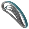 thumbnail image 1 of 4 Pack Sanding Belt, 2 x 42 Inch 40/60/80/120 Grits Zirconia Abrasive Sandpaper Suitable for Belt Sander Metal Grinding Wood Working and Weld Rust Removal, 1 of 6