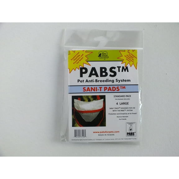 4 Pack Sani-T Pad (Large)