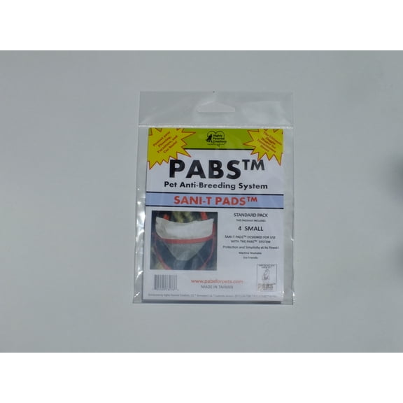 4 Pack Sani-T Pad (Small)
