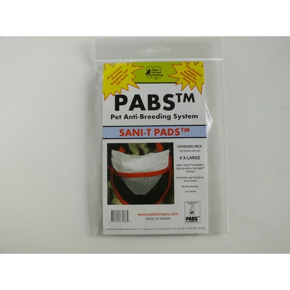 4 Pack Sani-T Pad (X-Large)