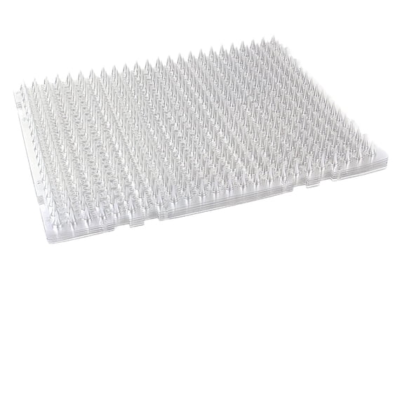 4 Pack Scat Mat for Cats,Cat Spike Mat with 13X16 inches,Cat Repellent Mat Deterrent Indoor& Outdoor,Training Pads Keep Cats and Dogs Off Couch, Bed(13.4"×16.5",Clear)