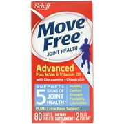4 Pack Schiff, Move Free, Joint Health, 80 Coated Tablets