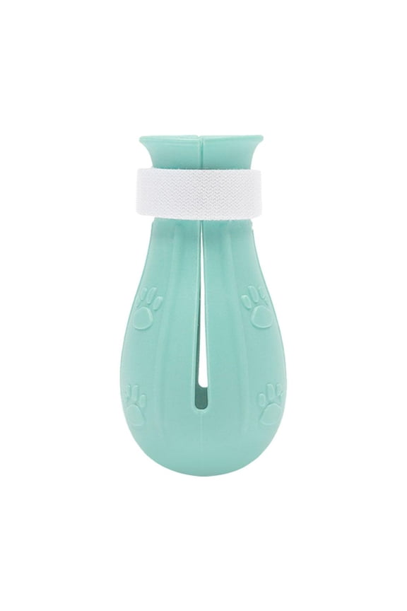 4 Pack Scratch Shoes Scratch Deterrent Booties,Adjustable Rubber Covers Gloves Feet Shower Kitten Protector Paw