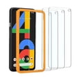 thumbnail image 1 of [4 Pack] Screen Protector for Google Pixel 4a (Not Fit for 4a 5G), Scratch Resistant/Easy-Install/Bubble Free/Tempered Glass Screen Protector Compatible with Google Pixel 4a, 1 of 1