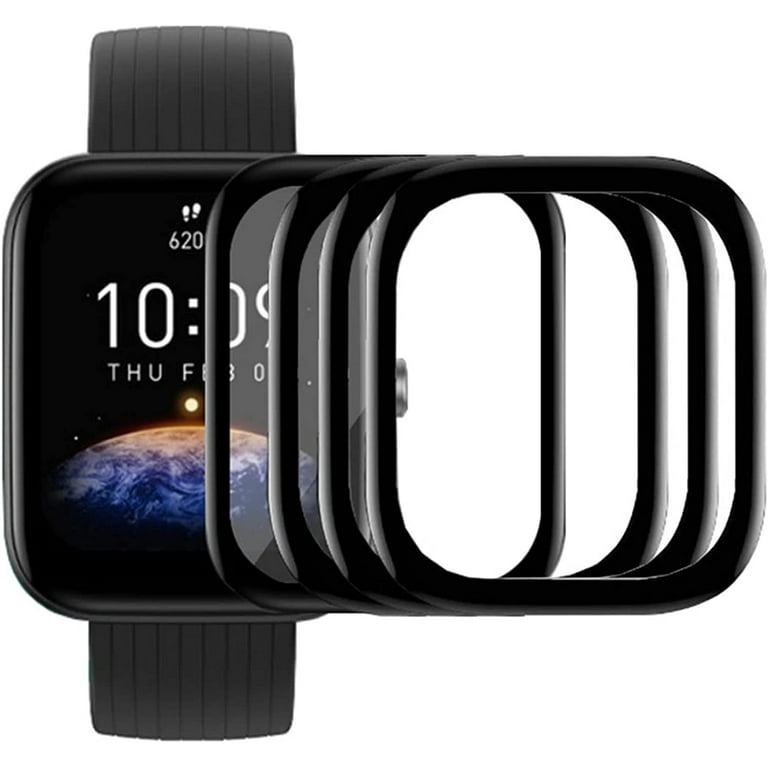 4-Pack] Screen Protector for Amazfit Bip 3/ Bip 3 Pro Smartwatch s