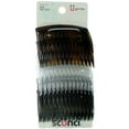 thumbnail image 1 of (4 Pack) - Scunci Effortless Beauty Side Hair Combs, Assorted 12 ea, 1 of 2