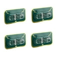 thumbnail image 1 of 4-Pack Self-Adhesive Cable Organizer Clips, Wire Manager for Desk and Home Office, Cord Holder for Data Cable Routing and Phone Chargers, 1 of 8