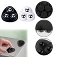 thumbnail image 1 of 4 Pack Self Adhesive Caster Wheels Rotation Mini Wheels for Small Appliances and Furniture Storage (Drcoevo), 1 of 9